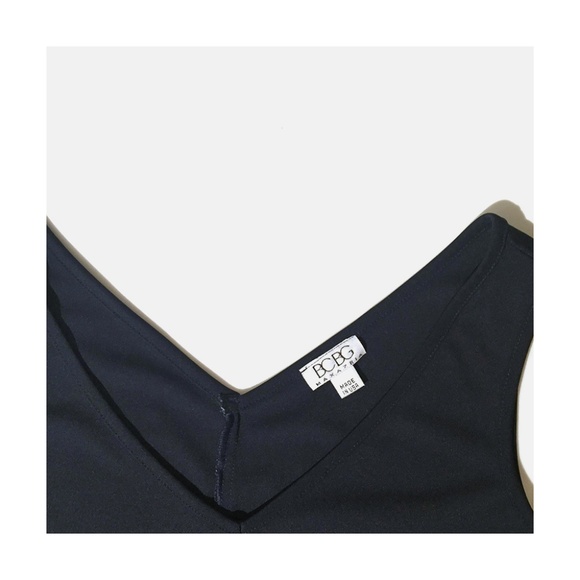 BCBGMaxAzria Navy V-Neck Tank - Picture 3 of 3